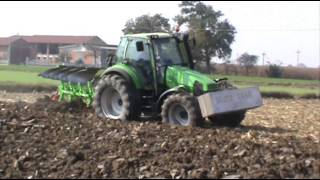 Deutz Fahr Agrotron 630 TT e Quadrivomere VITTONE in Aratura [upl. by Droc48]