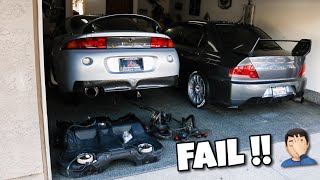 Building A Mitsubishi Eclipse GSX  AWD Conversion Ep4 [upl. by Nairb]