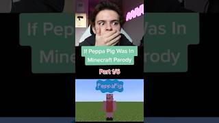 Peppa Pig Plays MINECRAFT 😰🌽 [upl. by Larimor]