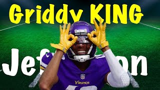 Justin Jefferson  Griddy KING  202021 Highlights ᴴᴰ [upl. by Kasevich]