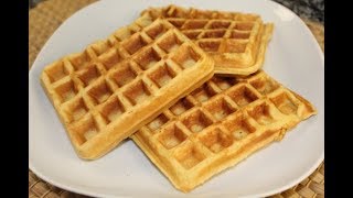 GOFRES BELGAS LOS TRADICIONALES RECETA MUY FÁCIL WAFFLES [upl. by Maryanna]