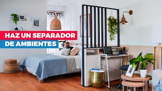 Cómo construir un separador de ambientes [upl. by Cohdwell]