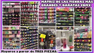 MATRIZ DE LAS TIENDAS MÁS GRANDES Y BARATAS CENTRO CDMX  COSMÉTICOS AZALIE  AQUÍ SURTEN MAYORISTAS [upl. by Eichman401]