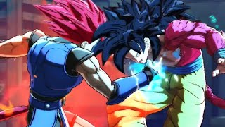 SUPER SAIYAN GOD SHALLOT Vs SUPER SAIYAN 4 GOKU Extreme COOP Battle  Dragon Ball Legends [upl. by Irek]