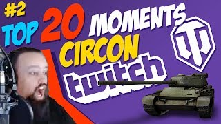 2 Circon TOP 20 Moments  World of Tanks [upl. by Dlonyer285]