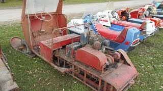 Over 200 Vintage Snowmobiles Sold on Zumbrota MN collector auction Saturday [upl. by Yadseut350]