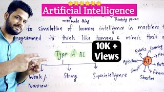 What is Artificial intelligence Ai  Introduction to Ai  EngHindi  1 [upl. by Nyrol]