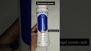 Mycoderm C clotrimazole dusting Powder antifungal infectionskin infection diaperrash ringworm [upl. by Ibot860]