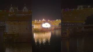 Gurdwara Amritsar sahib ji waheguruji gurukirpa kirtan reels view punjabi cover music song [upl. by Clara]