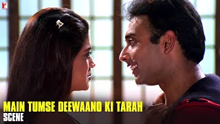 Main Tumse Deewaano Ki Tarah  Scene  Mohabbatein  Uday Chopra Shamita Shetty  Aditya Chopra [upl. by Ranchod]