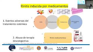 Diagnósticos diferenciales de la rinitis alérgica Rinitis mixta medicamentosa hormonal senil [upl. by Mainis]