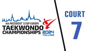 Presidents Cup Europe G2  Tallinn 2024  Court 7 [upl. by Halley]