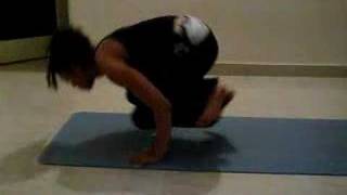 Laruga  Ashtanga Yoga  Jump back and jump through [upl. by Aizan]