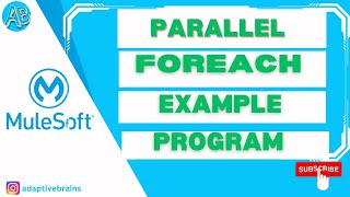 Mule 4 Parallel For Each  How parallel for each behave in processing while error occurs [upl. by Goodspeed]