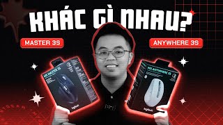 So sánh 2 con chuột làm việc Logitech MX Master 3S và MX Anywhere 3S  MYGEAR [upl. by Deny242]