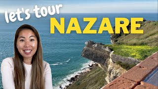 Is Nazare A Family Friendly Town Lets Tour and Explore Nazare Silver Coast of Portugal [upl. by Aronoff]