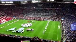 UEFA Champions League Final 2012 Munich  Opening Ceremony [upl. by Hgielra]