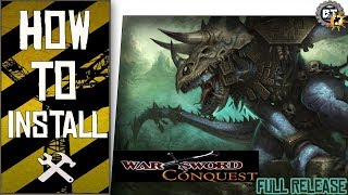 How to Install  Mount amp Blade Warband Warsword Conquest Mod  Patch I [upl. by Malliw697]