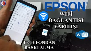 Epson Wifi Bağlantısı  Epson ile Telefondan Baskı Alma Epson 3160  EPSON WiFi Setup Mobile [upl. by Nalid]