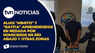 Operación Nagid detienen a cinco personas vinculadas a homicidios en Panamá [upl. by Annauj]