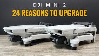 DJI Mini 2 vs Mavic Mini  24 Reasons To Upgrade [upl. by Arbmahs]