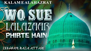 New Kalaam 2024  Wo Soye Lalazar Phirte Hai  Zeeshan Raza Attari [upl. by Aihselat]