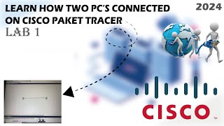 How To Connect Two PCs in Cisco Packet Tracer  Step by Step Guide [upl. by Gradey]