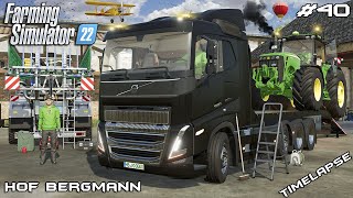 Buying the new BEAST TRACTOR for the FARM  Hof Bergmann  Farming Simulator 22  Episode 40 [upl. by Robinet]