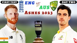 Ashes 2023 Live  England vs Australia 1st Test Day 2 at Edgbaston Stadium Birmingham  Cricket 22 [upl. by Helaine]