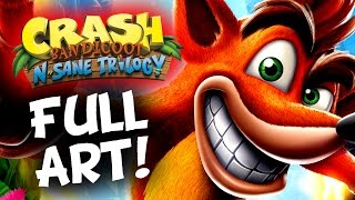 Crash Bandicoot N Sane Trilogy Full Game Art [upl. by Docilla]