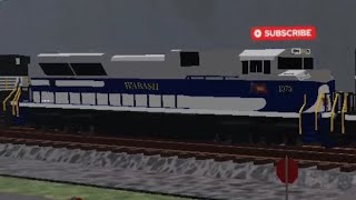 NS Coal hopper train with NS 1070 trailing in RSR Reimagined [upl. by Aicert145]