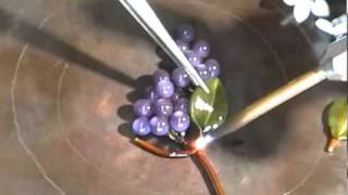 Lampwork sculpture for encasement [upl. by Celio]