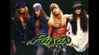 Poison  Unskinny Bop GUITAR BACKING TRACK WITH VOCALS [upl. by Caniff]