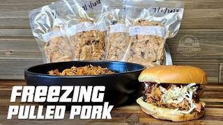 Freezing Leftover Pulled Pork  Foolproof Freezer Storage Method for BBQ Meat [upl. by Dalenna181]