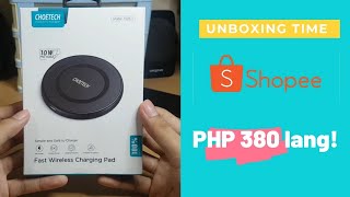 CHOETECH 10W Fast Wireless Charging Pad Unboxing  Worth it ba [upl. by Deraj]