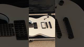 MODDED Charvel Joe Duplantier San Dimas Style 2 HH  Satin White [upl. by Ahsemed]