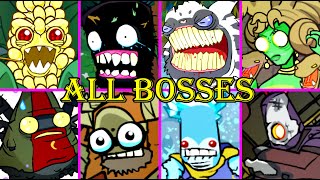 Castle Crashers  All Bosses  Ending HD 60FPS [upl. by Olivie]