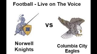 HS FOOTBALL Norwell vs Columbia City 101620 [upl. by Nimsaj]