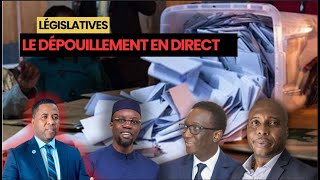 Suivez en DIRECT le dépouillement et les résultats  la razzia de Pastef Bougane félicite Sonko [upl. by Ahsekel]