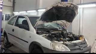 Opel Corsa C 17 diesel clutch and flywheel replacement [upl. by Atilrahc549]