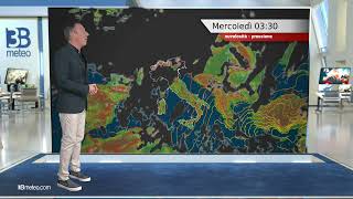 Previsioni meteo Video per mercoledì 24 gennaio [upl. by Ettedualc]