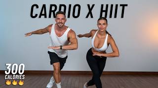 20 MIN CARDIO HIIT WORKOUT  ALL STANDING  Full Body No Equipment No Repeats [upl. by Acinomahs]