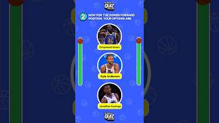 BUILD YOUR STARTING LINEUP FOR GOLDEN STATE WARRIORS  202425 NBA SEASON [upl. by Eibmab]