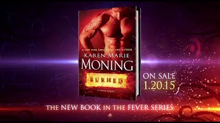 BURNED by Karen Marie Moning  book trailer [upl. by Bouldon]