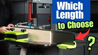 Bow Xtender Fence Review and Demo for Tablesaw or Bandsaw [upl. by Eilyah132]