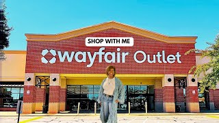 SHOP WITH ME WAYFAIR OUTLET homedecor discount furniture [upl. by Henley]