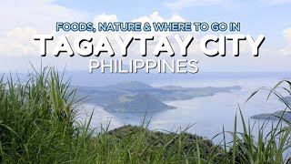 Where to go and what to do in Tagaytay City foods nature and scenic views [upl. by Naggem]