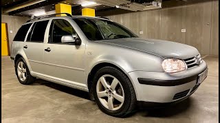 Volkswagen Golf 4 Variant 16 16V 105HP Review – Exterior Interior Start Up Features [upl. by Adnaugal]