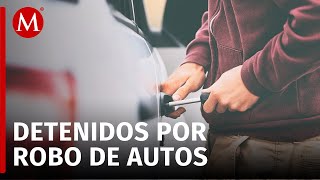 Arrestan a tres sujetos por robo de automóviles en Ecatepec Estado de México [upl. by Desberg]