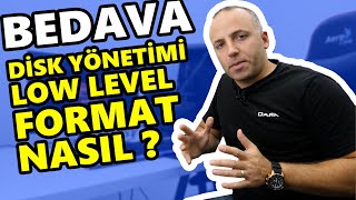 Sabit Diskinize Low Level Format Nasıl Atılır [upl. by Player]